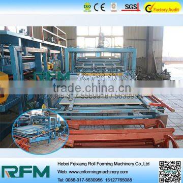 Chinese rock woll sandwich pannel production line