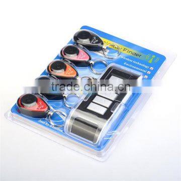 5 receivers RF wireless Electronic Plastic Key phone purse Wallet remote smart Finder with keychain