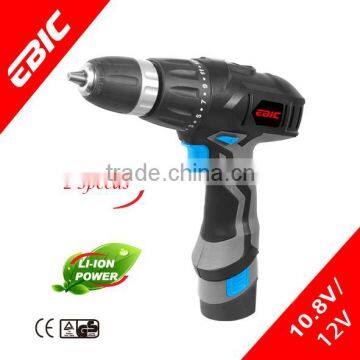 10.8V/12V Li-ion Battery 2 Speeds Mechanical Cordless Drill/2014 New Products Power Tool(WTK-CD0108Lb)