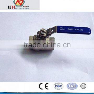 we supply stainless steel pipe fittings 2 inch stainless steel ball vavle with bsp thread end