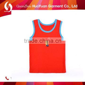 Despicable me Children clothing plain kids tank tops