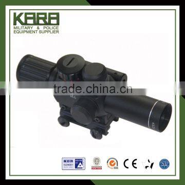 4x25 Tactical Rifle scope with Red Laser Scope (Day / Night Mode) Telescopic Sights Gun sight, Laser Gun sight