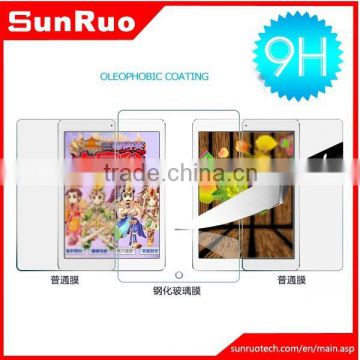 9H hardness LCD touch screen glass protector for ipad