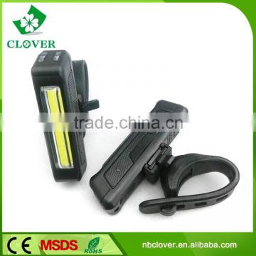 rechargeable led decorative 150 lumens usb bike light with ABS material