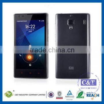 C&T Ultra Thin 0.3mm Transparent Glossy TPU Crystal Clear for xiaomi redmi 1s case cover