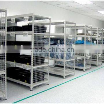 Angle steel panel rack