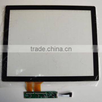 10-point touch 17 inch g+g structure capacitive touch screen panel