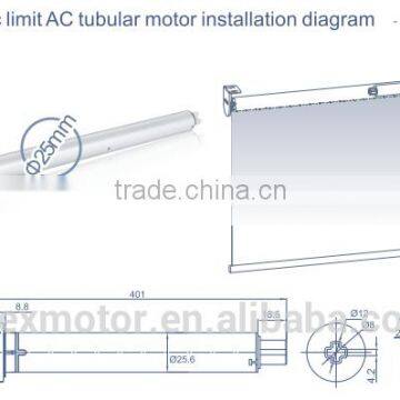 Roller Blind Motor 25mm Tubular Motor With Remote Control photo-4