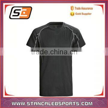 Stan caleb OEM service 2016 cusal comfortable dri fit breathable running wear T-shirt for man