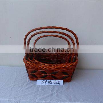 Wholesale Wicker Basket for Home,gift Baskets,wicker Picnic Basket photo-2