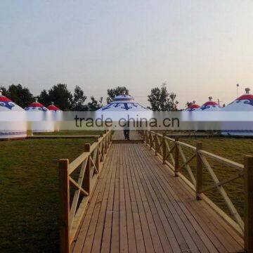 Hot sale luxury resort tent yurt tent for catering