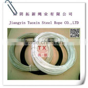 vinyl coated steel cable,pvc coated wire rope steel cable