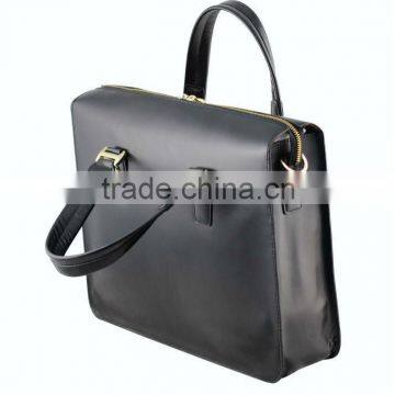 Business Leather Bag Document Bag Men Document Briefcase Business Men Portfolio photo-3