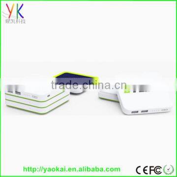 2016 Newest style table advertisement menu standby QC3.0 power bank 10000mah