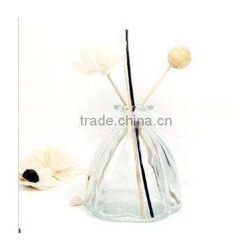 home decorative reed diffuser glass bottle with rattan sticks