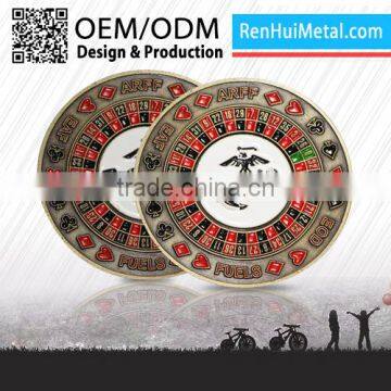 New product souvenir metal coin display case