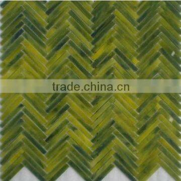 Imitation jade glass mosaic tile of kitchen (PMGA005)