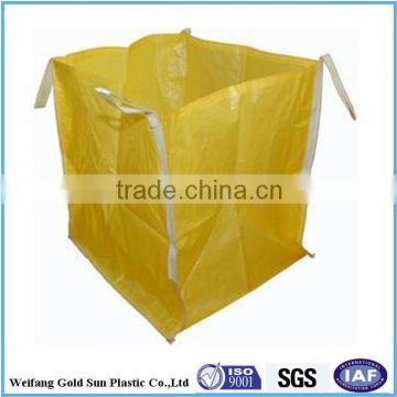 Ventilated Big Bag for Firewood Packing/ 4 sides mesh breathable bulkbag, UV treated