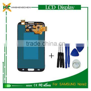 Mobile parts for samsung galaxy note 2 n7100 lcd glass combo,for samsung galaxy note 2 n7100 lcd with digitizer