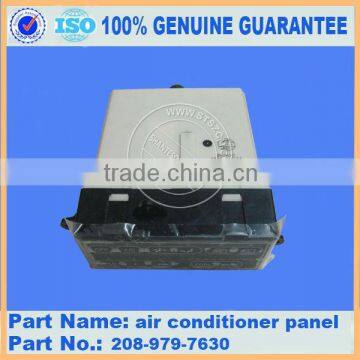 PC200-7 PC220-7 PC270-7 PC300-7 PC360-7 excavator parts air conditioner control panel ass'y 208-979-7630