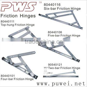 Friction Hinge Friction Stay/Friction Hinge Heavy duty 2-bar/3-bar/4-bar/5-bar/6-bar Window Hinge Wind brace 304 Stainless Steel