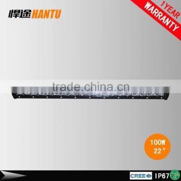 super spot light bar led auto lamp 100W single row led auto lamp very slim and spot 911ep led light bar