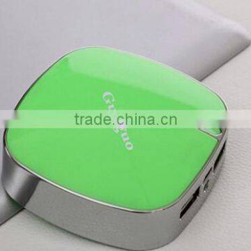 Guoguo 2016 New Design Dual USB Mobile Charger 4000mAh Portable Power Bank for Smartphone