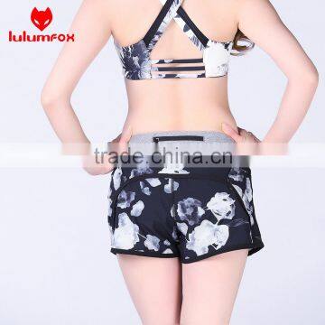 0118-1 OEM 97%POLYESTER 3%SPANDEX Summer Fashion Mesh Stitching Women Shorts, Shorts Women, Ladies Shorts photo-6