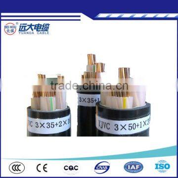 XLPE insulated with copper conductor power cable of rated voltage 0.6/1KV