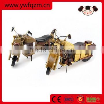 2015 New Design Wood toy mini motorcycle