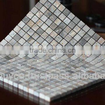 Yellow Marble Mosaic Tiles photo-5
