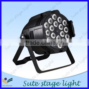 hot! 18PCS 15W LED PAR LIGHTS 5 in 1 rgbaw 4 in 1 rgbw