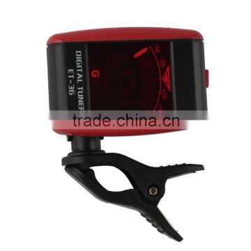 2015 hot high quality Clip Digital Tuner for Guitar Bass Violin Ukulele