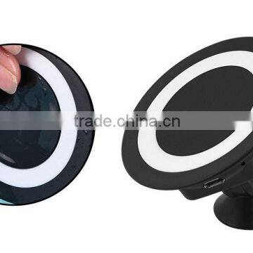 QI Car Holder Wireless Charger Charing Pad for IPhone6 6s Plus Samsung s5 s6 Nokia Lumia LG Nexus Univesal Wireless Charger