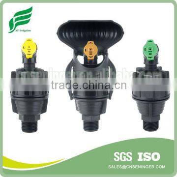 Midium distance 1/2'' watering sprinkler, 180 360 rotary banana irrigation sprinkler
