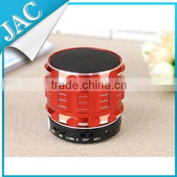 S28 Metal Mini Stereo Portable Bluetooth Speaker With Handfree Mic+TF Card Slot