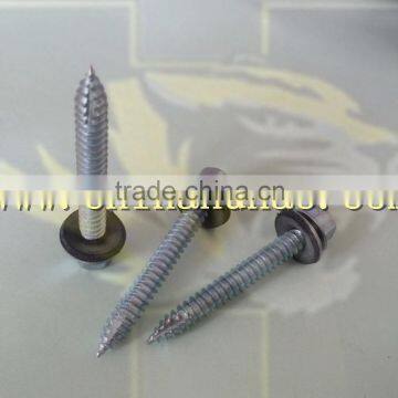 Galvanizing self Piercing Screws with hex washer head