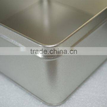 Square Metal Tin Box/Small Square Biscuit Tin Can/Hot Sale Square Candy Tin Can/Painted Square Tin Cans for Canning