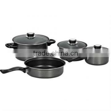 healthy ceramic coated carbon steel cookware sets