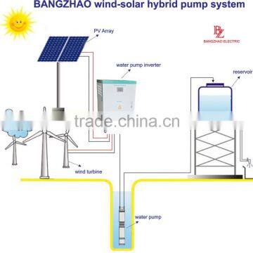 Solar Water Pump Controller with AC 220V bypass for 3 Phase Pump Inverter System