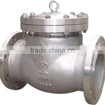 API 6D pressure seal bonnet swing check valve