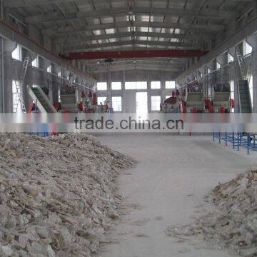 PET Bottles Crushing, Washing and Drying Line