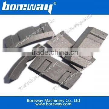 China manufacturer supply high quality corrugated diamond drill segment