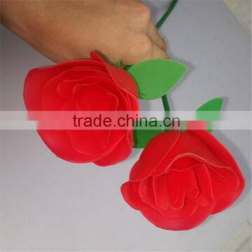 Valentine Aroma Fake silicone Rose Flower silicone Artificial Rose Flowers