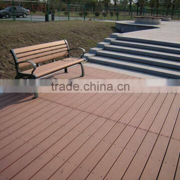 Waterproof Wood Plastic Composite Decking WPC Outdoor Floor for Garden Blacony