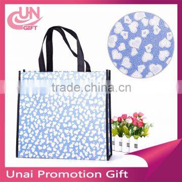 Promotional Go Shopping PP Non-woven Tote Bag Wholesale Custom Logo Best Nonwoven Shopping Bag / Non-woven Fabric Bag