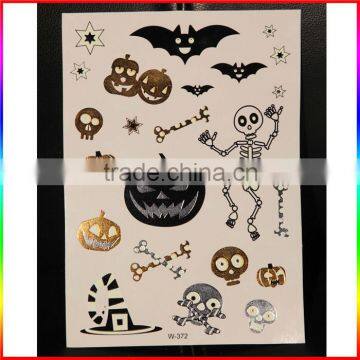 Halloween Tattoo Stickers for Kids New Witch Luminous Tattoo Stickers photo-2