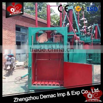 Vertical baler machine pet bottle baler machine compress baler