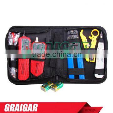 Network Toolkit NF-1203 include Wire tracker NF-268 Punch Down Tool RJ45 Plug Crimp