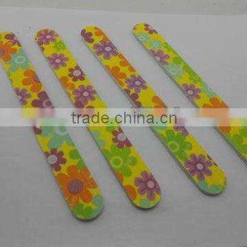 7" Beautiful Flower Uncoated Nail File